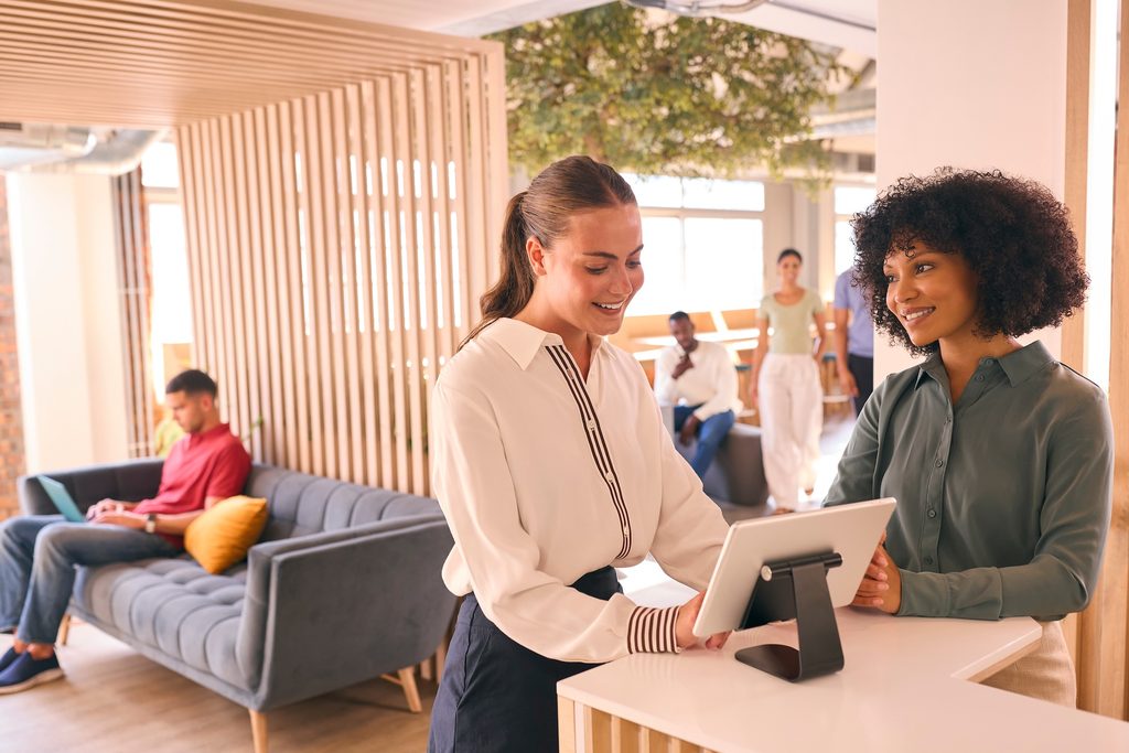 Image of business women in a professional setting.